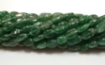 Green Aventurine Oval Beads