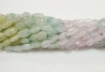 Multi Aquamarine Oval Beads