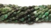 Multi Emerald Oval Beads