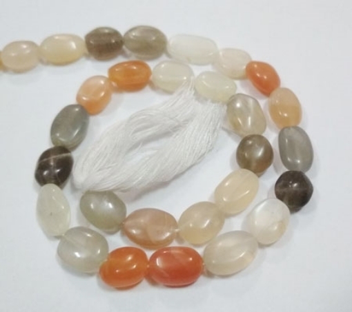 Picture of Multi Moonstone Oval Beads
