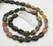 Multi Tourmaline Oval Beads