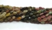 Multi Tourmaline Oval Beads