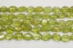 Peridot Oval Beads