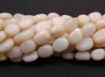 Pink Opal Oval Beads