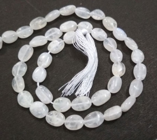 Rainbow Moonstone Oval Beads