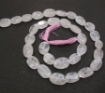 Rose Quartz Oval Beads