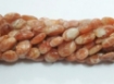 Sunstone Oval Beads