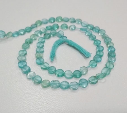 Apatite Coin Beads