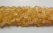 Citrine Coin Beads