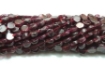 Garnet Coin Beads