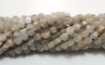 Grey Moonstone Coin Beads