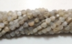 Grey Moonstone Coin Beads