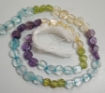 Multi 4 colour Coin Beads