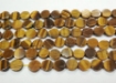 Tiger Eye Coin Beads