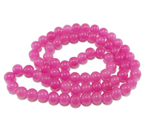 Glass Mala Beads 10mm Round