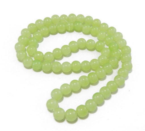 Glass Mala Beads 10mm Round