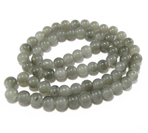 Glass Mala Beads 10mm Round