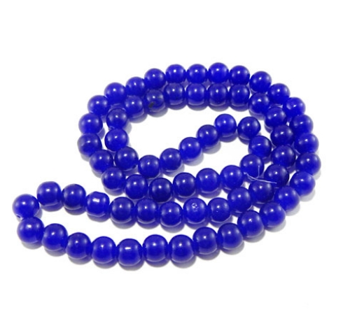 Glass Mala Beads 10mm Round