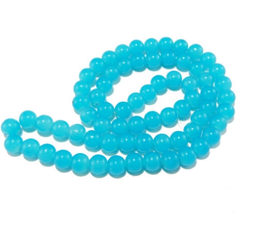 Glass Mala Beads 10mm Round