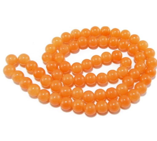 Glass Mala Beads 10mm Round