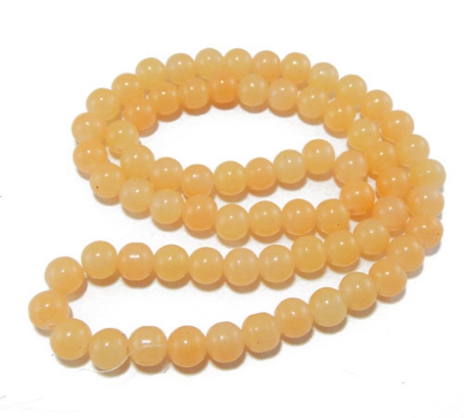 Glass Mala Beads 10mm Round