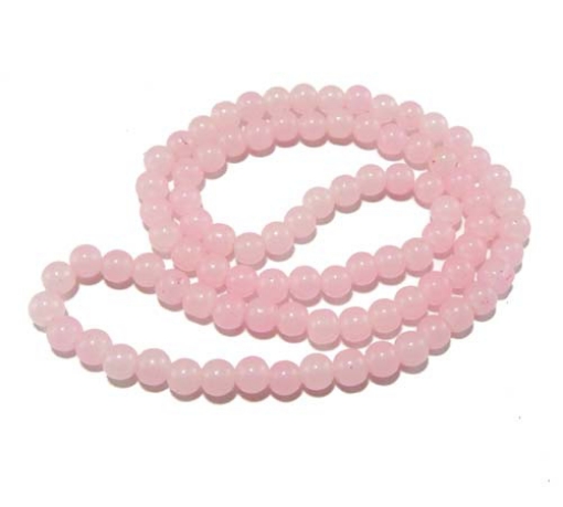 Glass Mala Beads 8mm Round