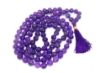 Amethyst Mala : 108+1 Beads Knotted Mala