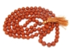 Red Jasper Mala : 108+1 Beads Knotted Mala