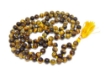 Tiger Eye Mala : 108+1 Beads Knotted Mala