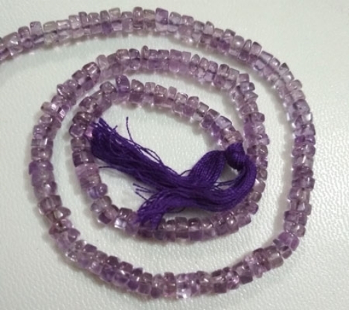 Amethyst Light Tyre Beads