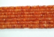 Carnelian Tyre Beads