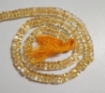 Citrine Tyre Beads