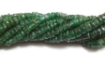 Green Aventurine Tyre Beads