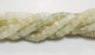 Multi Aquamarine Tyre Beads