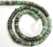 Multi Emerald Tyre Beads