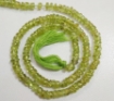 Peridot Tyre Beads