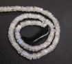 Rainbow Moonstone Tyre Beads