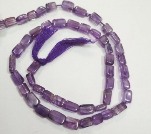 Amethyst Rectangle Beads