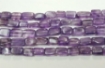 Amethyst Rectangle Beads