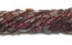 Garnet Rectangle Beads