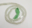 Light green (Angoori) Jade Rectangle Beads