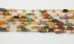 Multi Disco Rectangle Beads