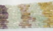 Multi Fluorite Rectangle Beads