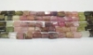 Multi Tourmaline Rectangle Beads