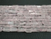 Picture of Rose Quartz Rectangle Beads