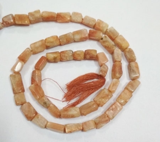 Picture of Sunstone Rectangle Beads