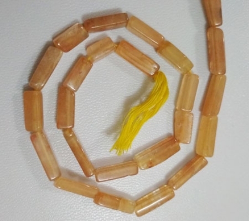 Picture of Yellow Aventurine Rectangle Beads