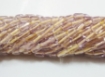 Ametrine tube beads