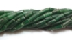Green Aventurine tube beads
