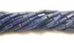 Lapis lazuli tube beads